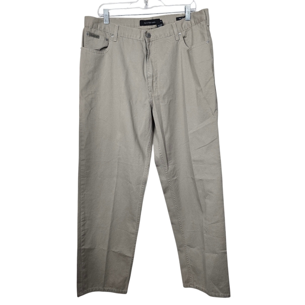 Calvin Klein Jeans Khaki Easy Fit Pants 38